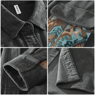 Jason | Casual Corduroy Contrast-Pocket Shirt - Valereo