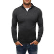 Men's Quarter Zip Sweater Slim Fit
