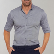 Men's Wrinkle-Free Button-Down Shirt Slim Fit