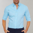 Men's Wrinkle-Free Button-Down Shirt Slim Fit