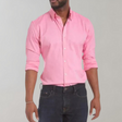 Men's Wrinkle-Free Button-Down Shirt Slim Fit