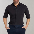 Men's Wrinkle-Free Button-Down Shirt Slim Fit