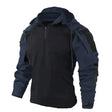 Men's Tactical Hooded Jacket Multi-Pocket Design