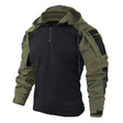 Men's Tactical Hooded Jacket Multi-Pocket Design