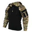 Men's Tactical Hooded Jacket Multi-Pocket Design