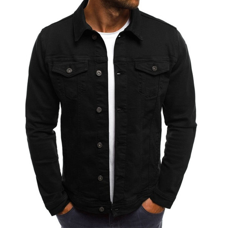 Jermaine | Casual Denim Trucker Jacket - Valereo