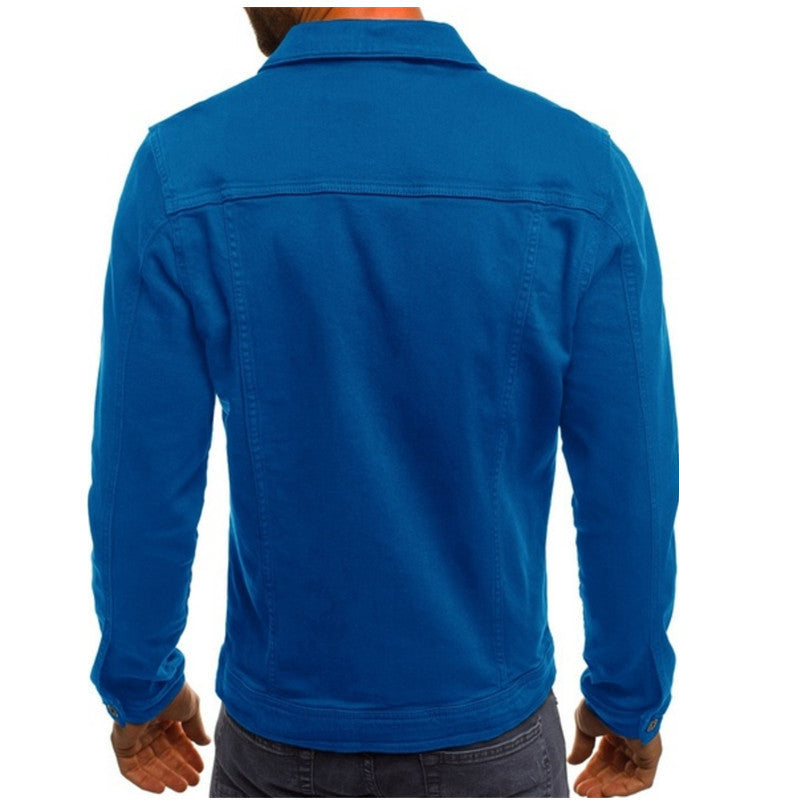 Jermaine | Casual Denim Trucker Jacket - Valereo