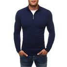 Jermaine | Modern Quarter-Zip Slim-Fit Sweater - Valereo