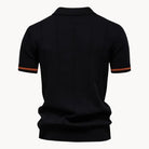 Jermaine | Refined Ribbed Zip Polo Shirt - Valereo