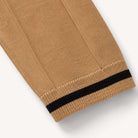 Jermaine | Refined Ribbed Zip Polo Shirt - Valereo