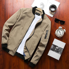 Jermaine | Stylish Zip-Up Bomber Jacket - Valereo