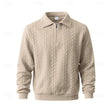 Edward | Refined Knit Quarter-Zip Sweater