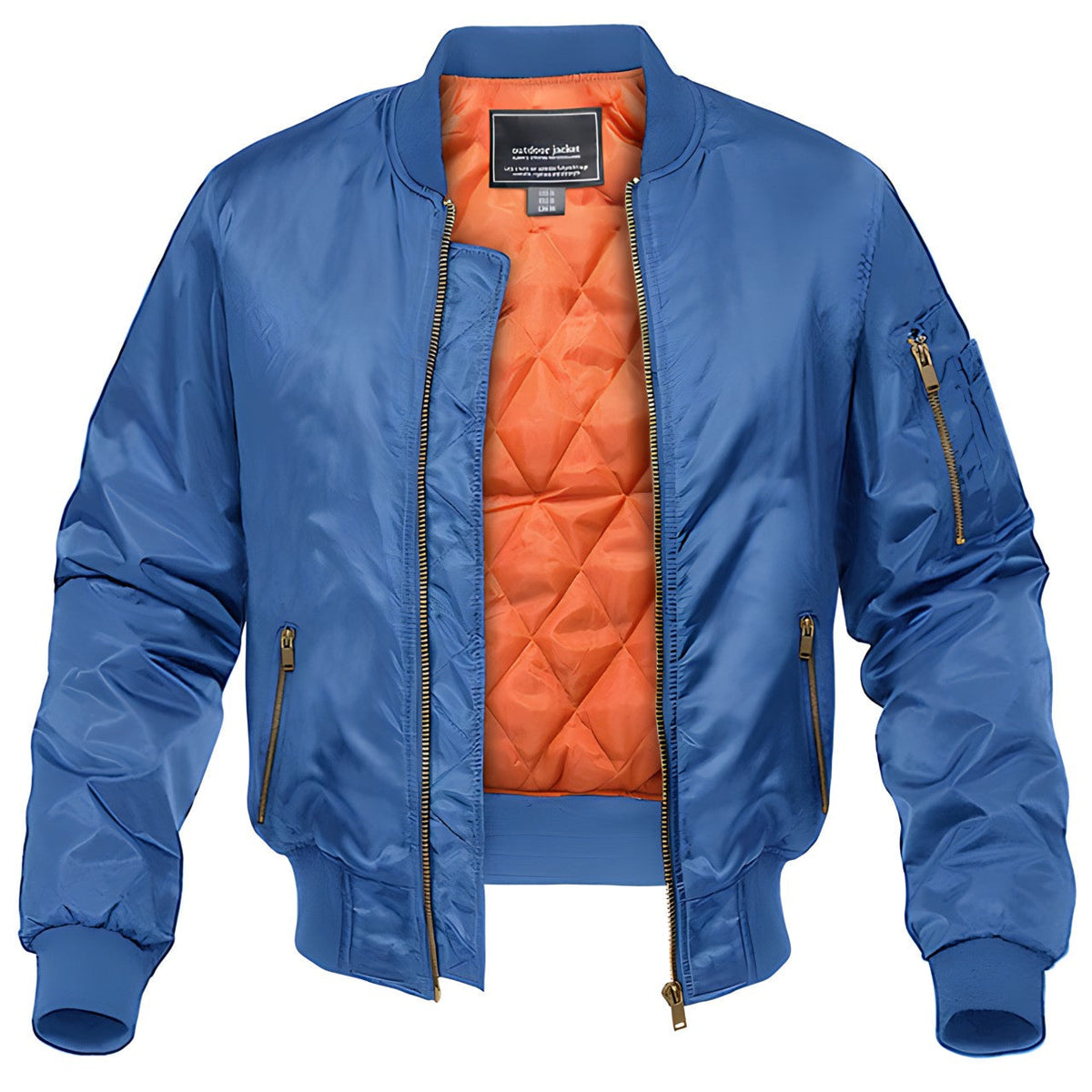 Julian | Classic Quilted Bomber Jacket - Valereo