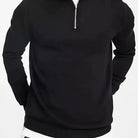Julian | Modern Quarter-Zip Ribbed Sweater - Valereo