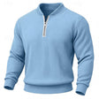 Walter | Classic Ribbed Quarter-Zip Sweater