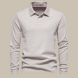 Men's Long Sleeve Polo Shirt Classic Fit