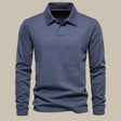 Men's Long Sleeve Polo Shirt Classic Fit