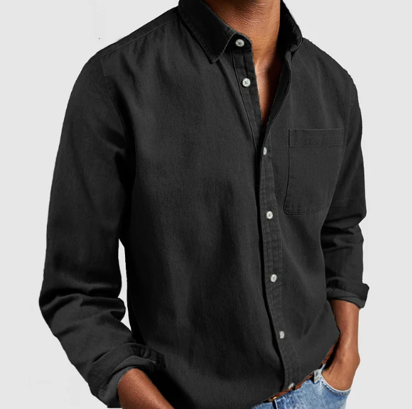 Lucas | Classic Cotton Button-Down Shirt - Valereo