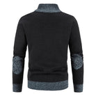 Lucas | Modern Fleece-Lined Knit Cardigan - Valereo
