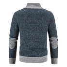 Lucas | Modern Fleece-Lined Knit Cardigan - Valereo