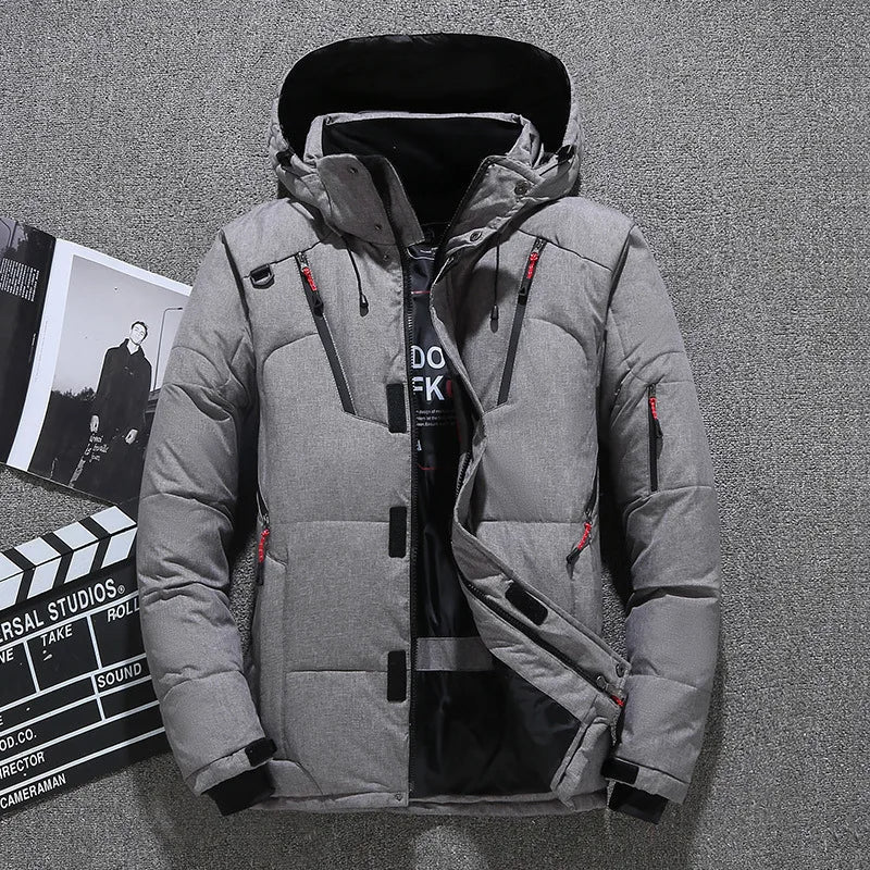 Lucas | Modern Hooded Puffer Jacket - Valereo