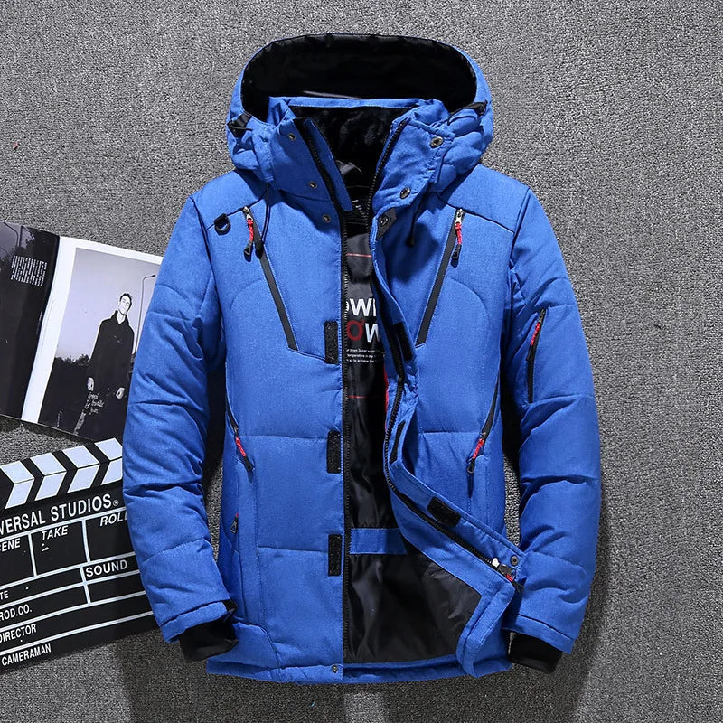 Lucas | Modern Hooded Puffer Jacket - Valereo