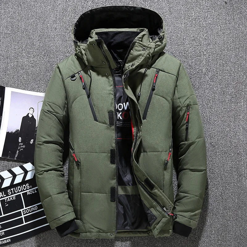 Lucas | Modern Hooded Puffer Jacket - Valereo