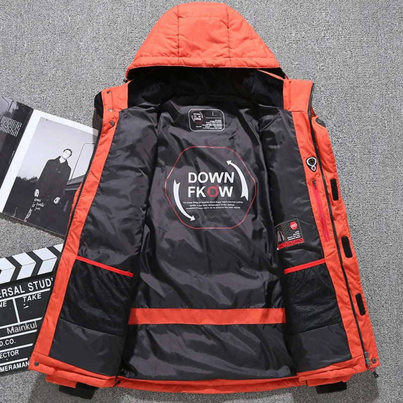 Lucas | Modern Hooded Puffer Jacket - Valereo