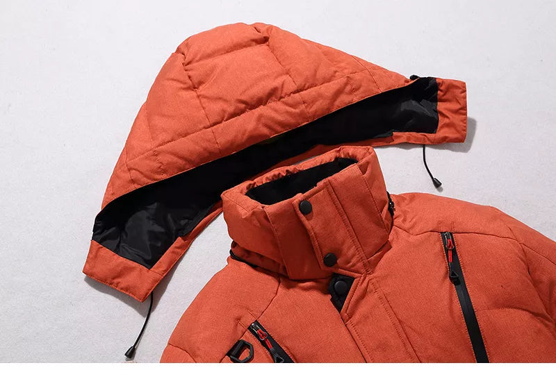 Lucas | Modern Hooded Puffer Jacket - Valereo
