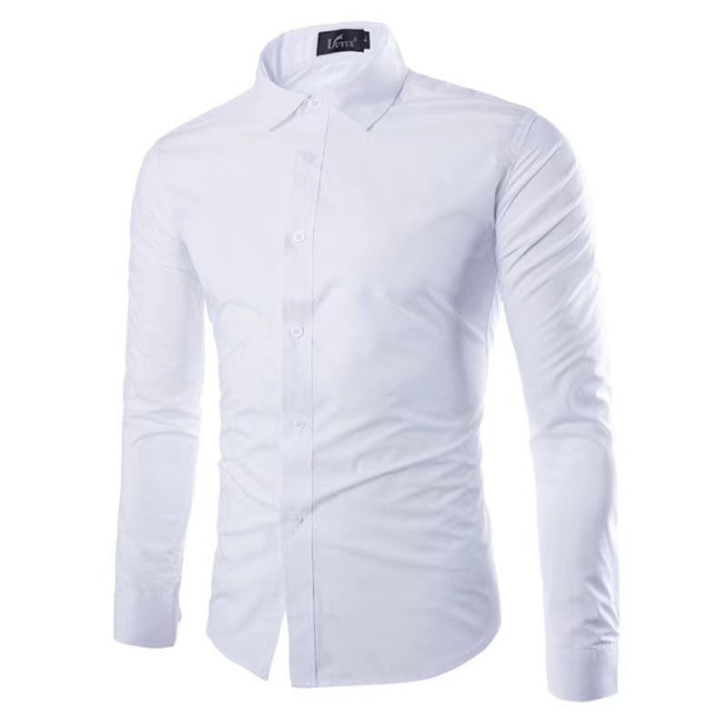 Lucas | Stylish Slim-Fit Button-Up Shirt - Valereo