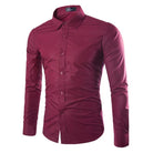 Lucas | Stylish Slim-Fit Button-Up Shirt - Valereo