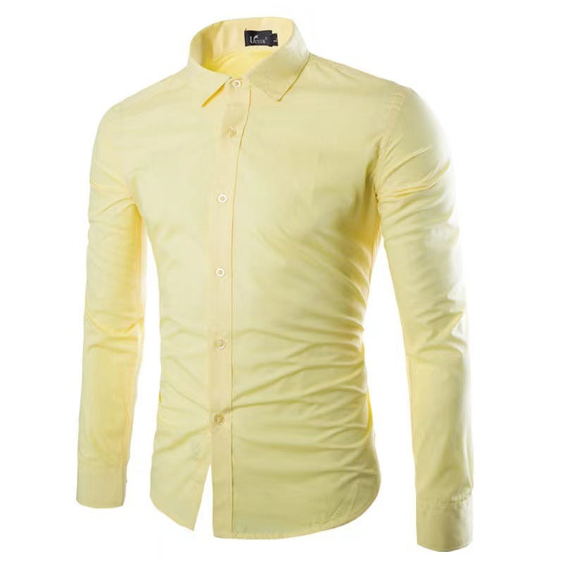Lucas | Stylish Slim-Fit Button-Up Shirt - Valereo