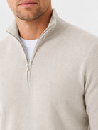 Marcus | Refined Quarter-Zip Sweater - Valereo