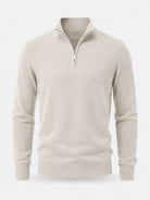 Marcus | Refined Quarter-Zip Sweater - Valereo