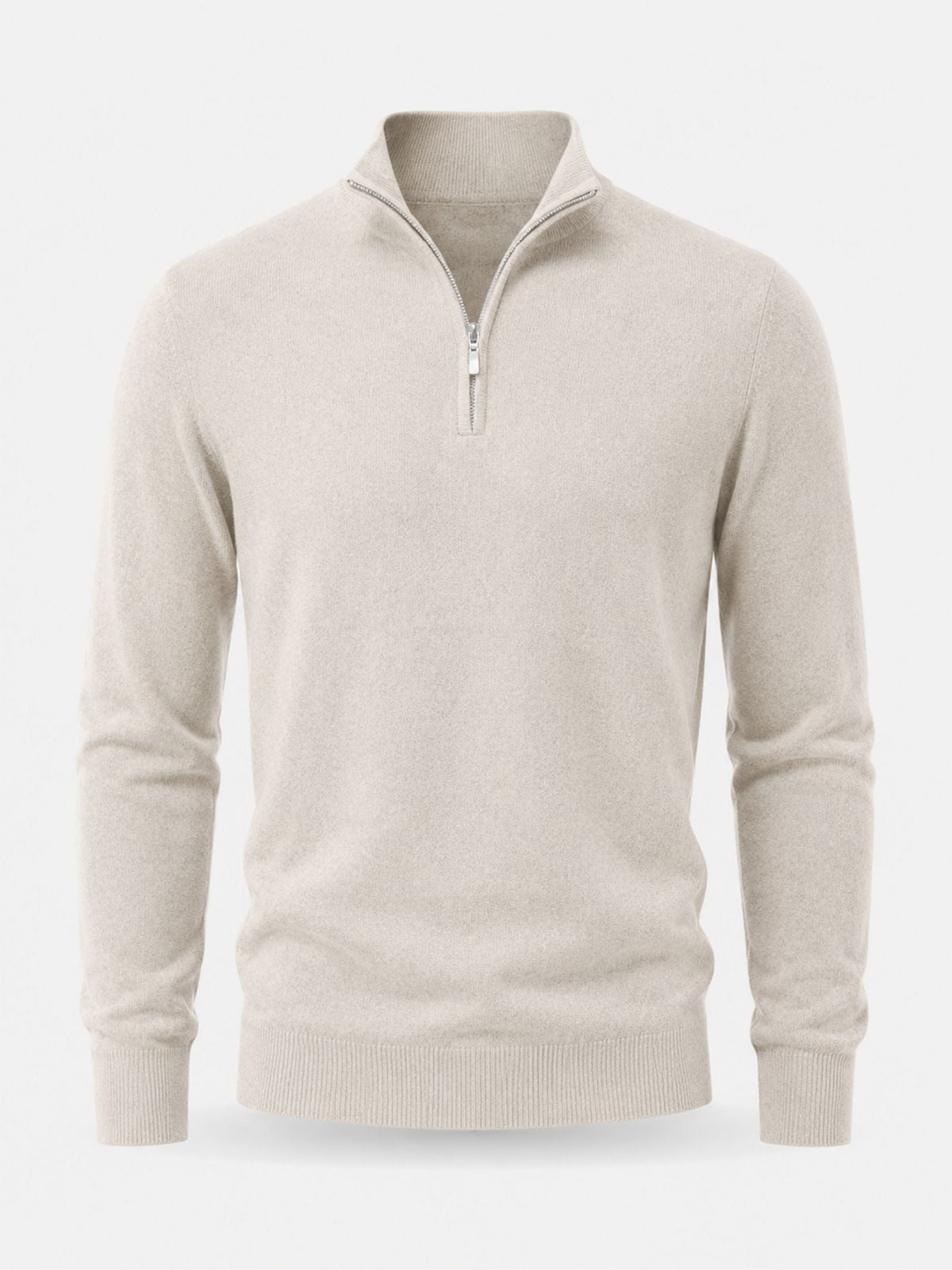 Marcus | Refined Quarter-Zip Sweater - Valereo