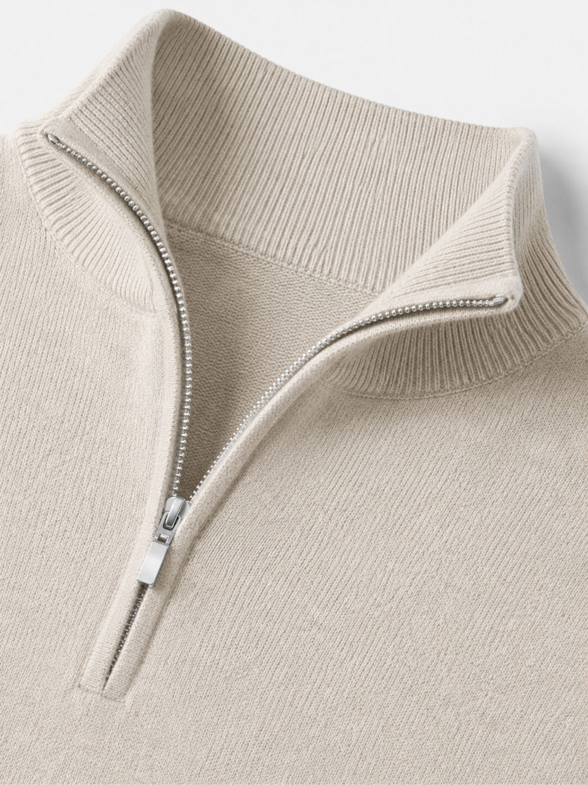 Marcus | Refined Quarter-Zip Sweater - Valereo