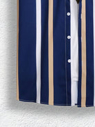Marcus | Stylish Vertical Striped Shirt - Valereo