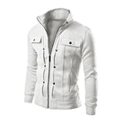 Marcus | Stylish Zip-Front Stand Collar Jacket - Valereo