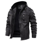 Mason | Modern Leather Biker Jacket - Valereo