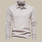 Mason | Relaxed Piqué Long-Sleeve Polo - Valereo