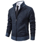 Mason | Stylish Diamond Knit Cardigan - Valereo