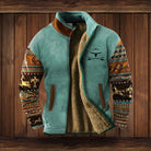 Matthew | Casual Western Sherpa Jacket - Valereo