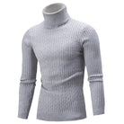 Matthew | Classic Cable Knit Turtleneck Sweater - Valereo