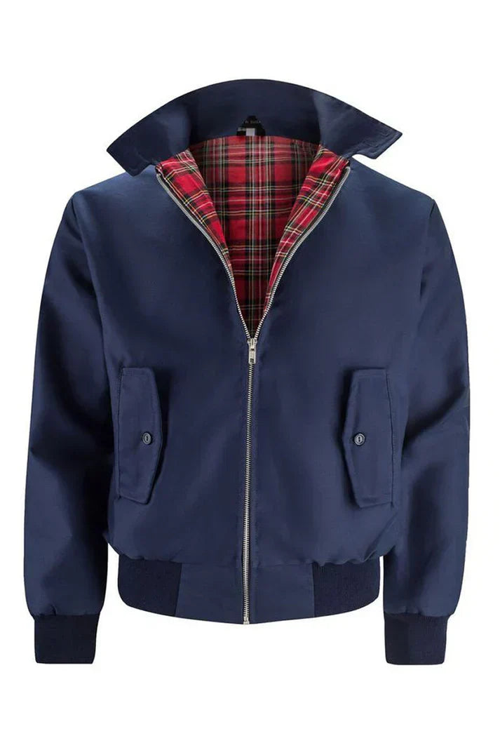 Matthew | Classic Harrington Bomber Jacket - Valereo