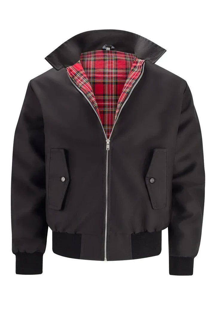 Matthew | Classic Harrington Bomber Jacket - Valereo