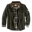 Daniel | Casual Flannel-Lined Canvas Shacket