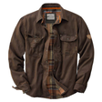Daniel | Casual Flannel-Lined Canvas Shacket