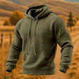 Walter | Rugged Waffle Knit Hoodie