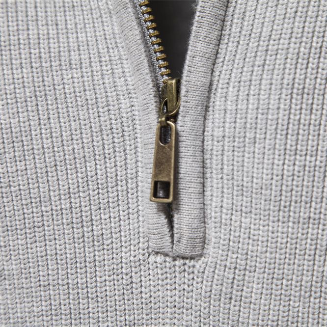 Nathan | Classic Quarter-Zip Knit Sweater - Valereo