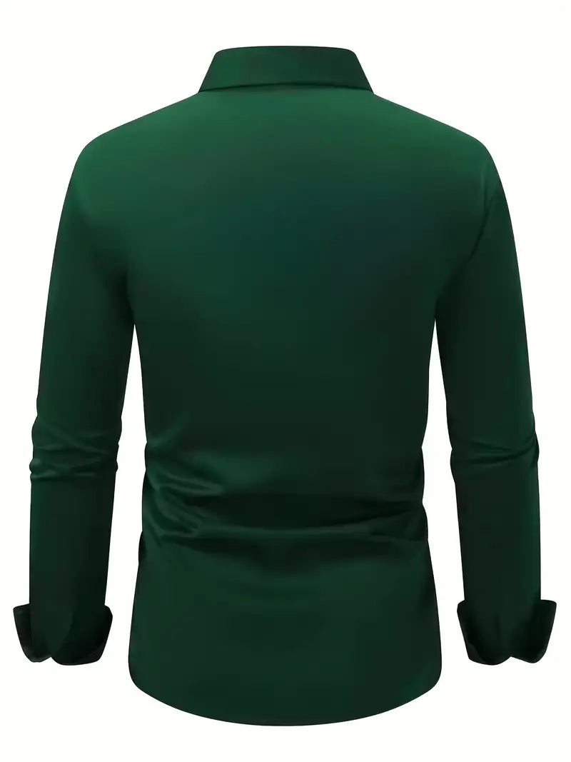 Nathan | Refined Slim-Fit Dress Shirt - Valereo